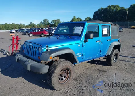 2010 Jeep Wrangler Unlimited Sport from USA, damaged, VIN 1J4BA3H17AL226227